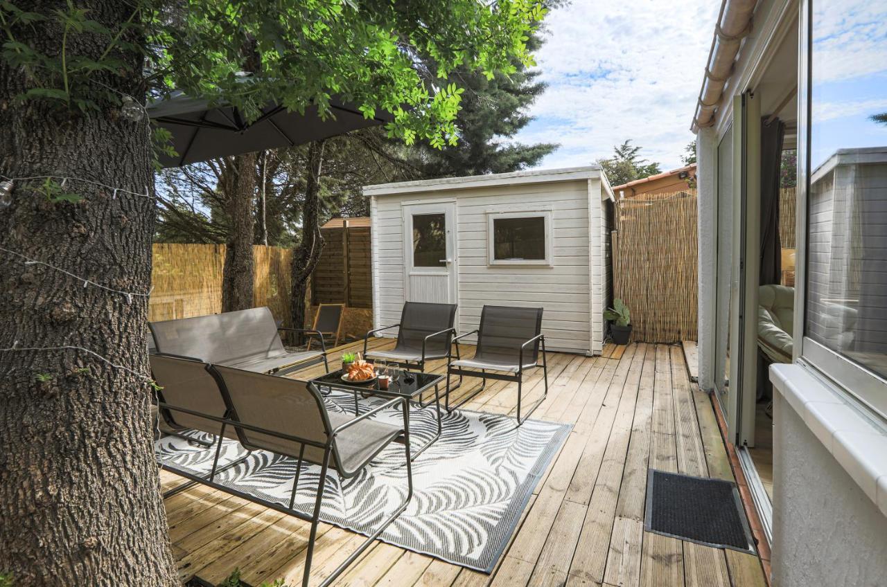 * Casa Faustine *, Grande Terrasse, Piscines Apartment Gassin Bagian luar foto